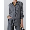 Chemise grise anthracite - Donna - Andrea Lev