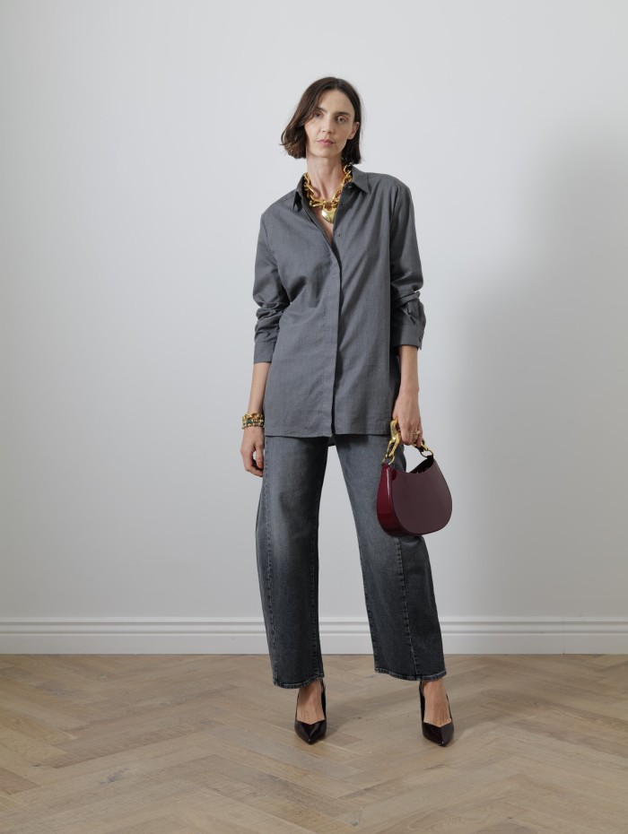 Chemise grise anthracite - Donna - Andrea Lev