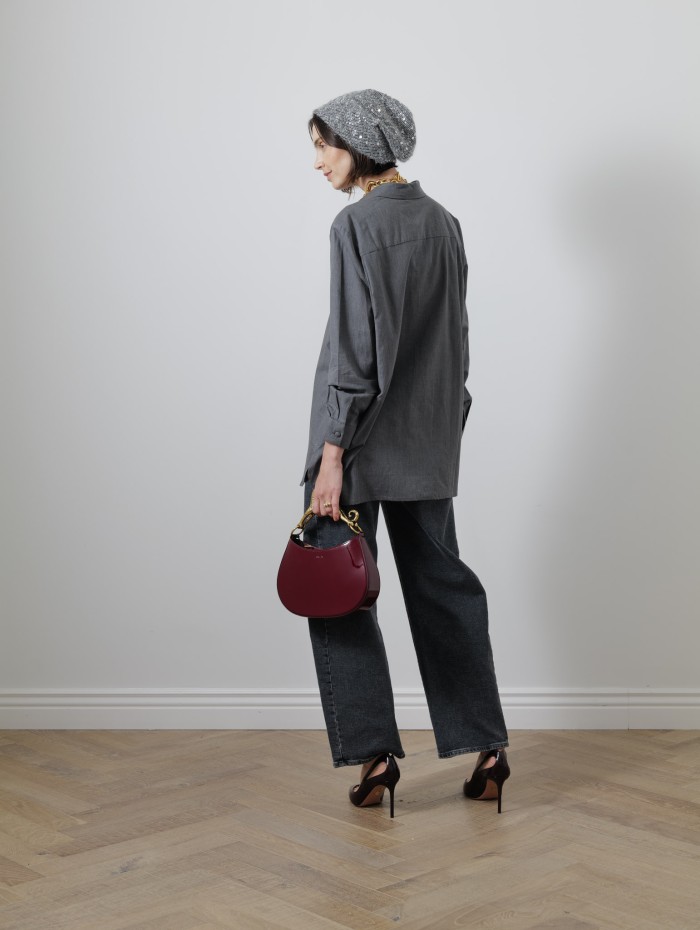 Chemise grise anthracite - Donna - Andrea Lev