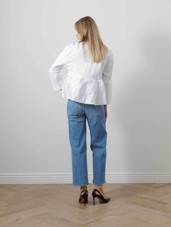T-shirt volanté - blanc - Patou