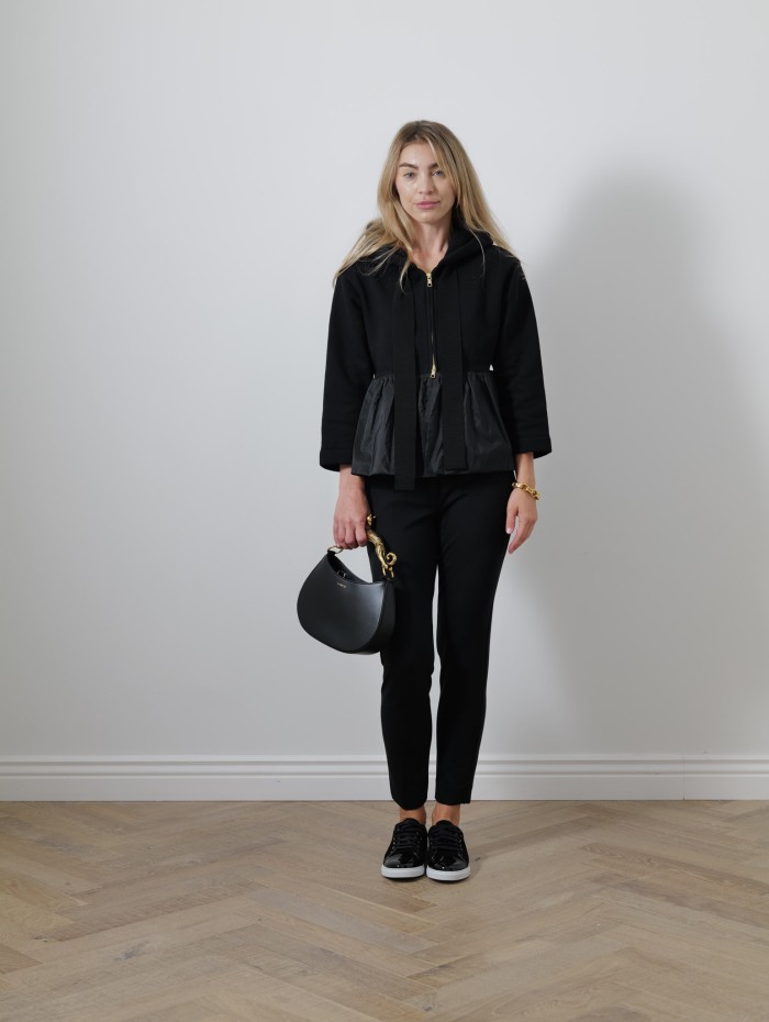 Sweatshirt zippé - noir - Patou