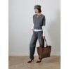 Cabas en daim - Archetipo - Max Mara - Mademoiselle Pearl