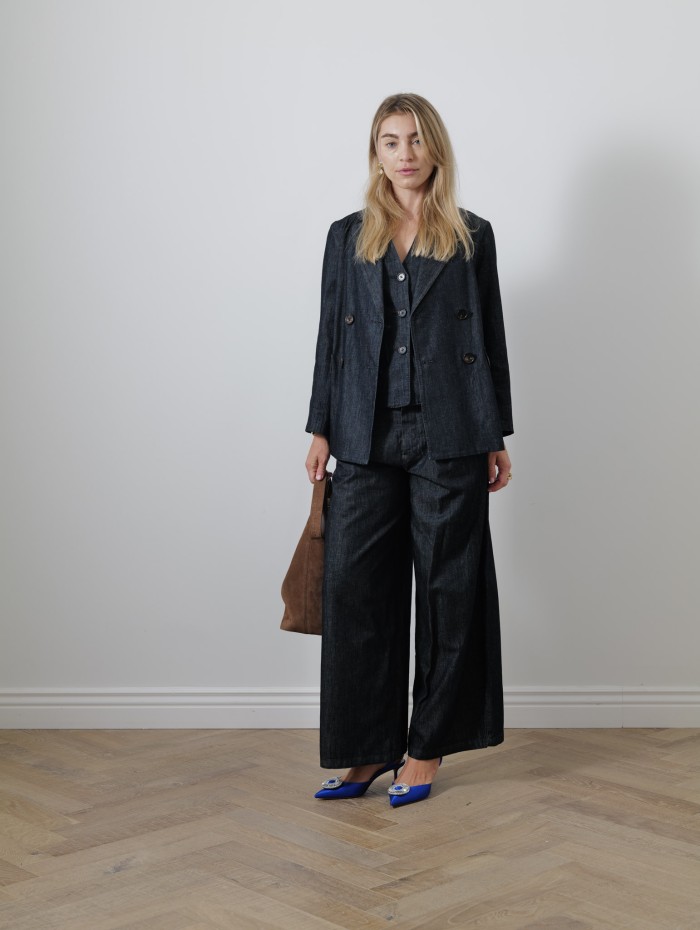 Blazer en denim - Sara - Max Mara - Mademoiselle Pearl