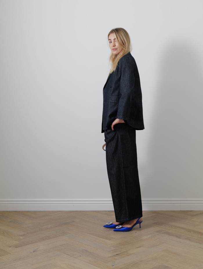 Blazer en denim - Sara - Max Mara - Mademoiselle Pearl