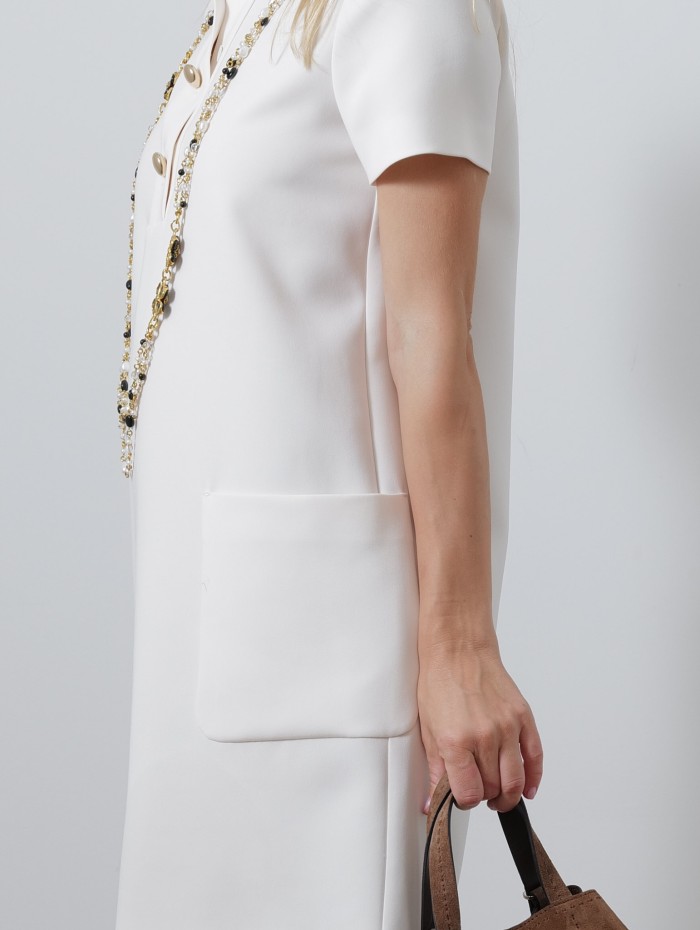 Robe crème - Austin - Max Mara