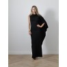 Robe asymétrique noire - Nicchia - Max Mara
