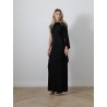Robe asymétrique noire - Nicchia - Max Mara