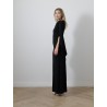 Robe asymétrique noire - Nicchia - Max Mara