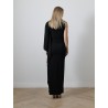 Robe asymétrique noire - Nicchia - Max Mara