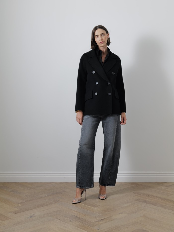 Manteau en laine noir - Lukas - Max Mara