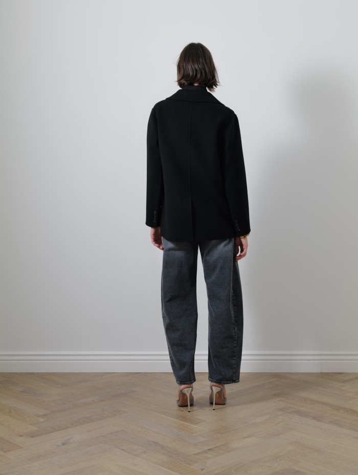 Manteau en laine noir - Lukas - Max Mara