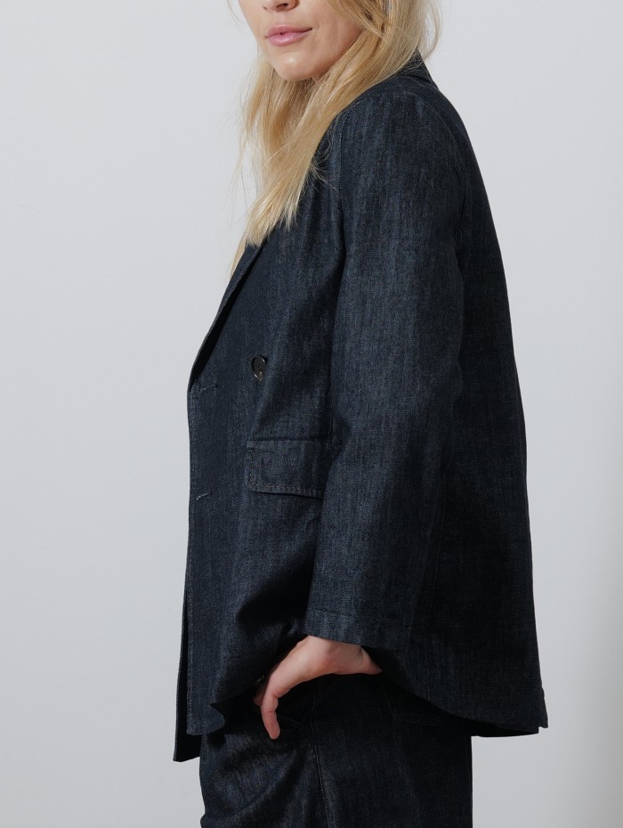 Blazer en denim - Sara - Max Mara - Mademoiselle Pearl