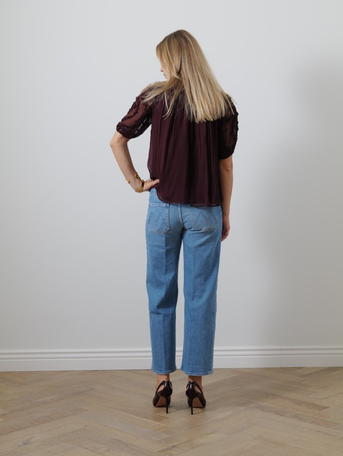 Blouse - Isolda silk smocked - Ulla johnson