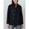 Manteau en laine noir - Lukas - Max Mara