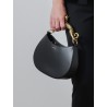 Sac hobo cat en cuir noir - Lanvin - Mademoiselle Pearl