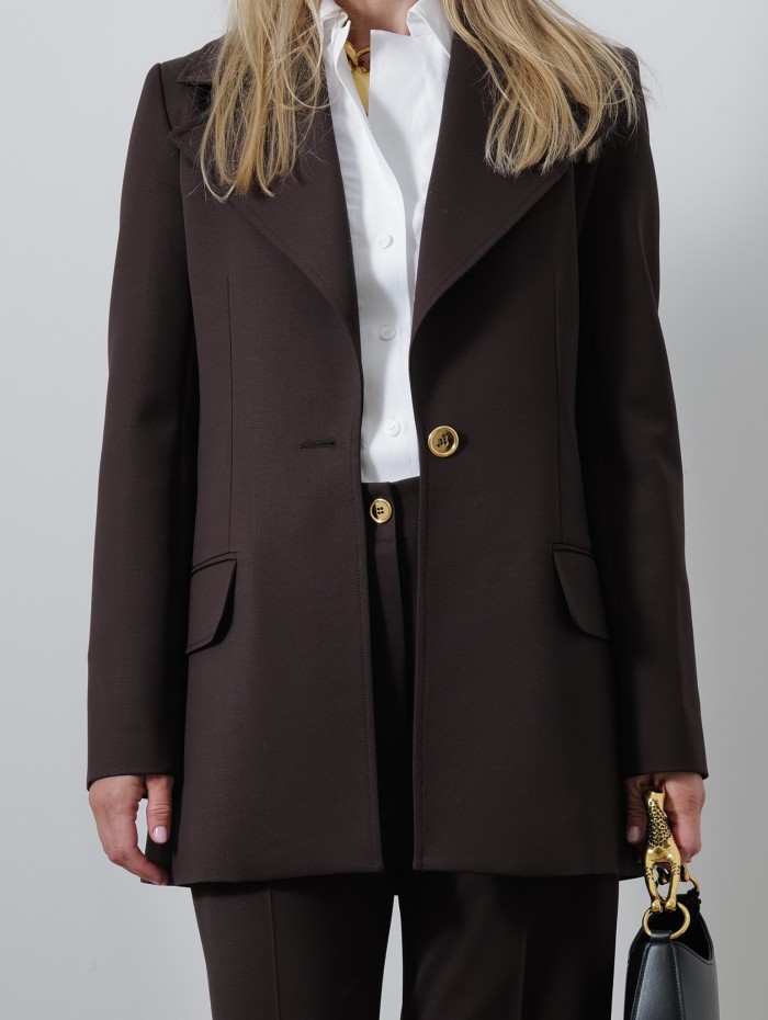 Veste blazer en laine - Patou - Mademoiselle Pearl