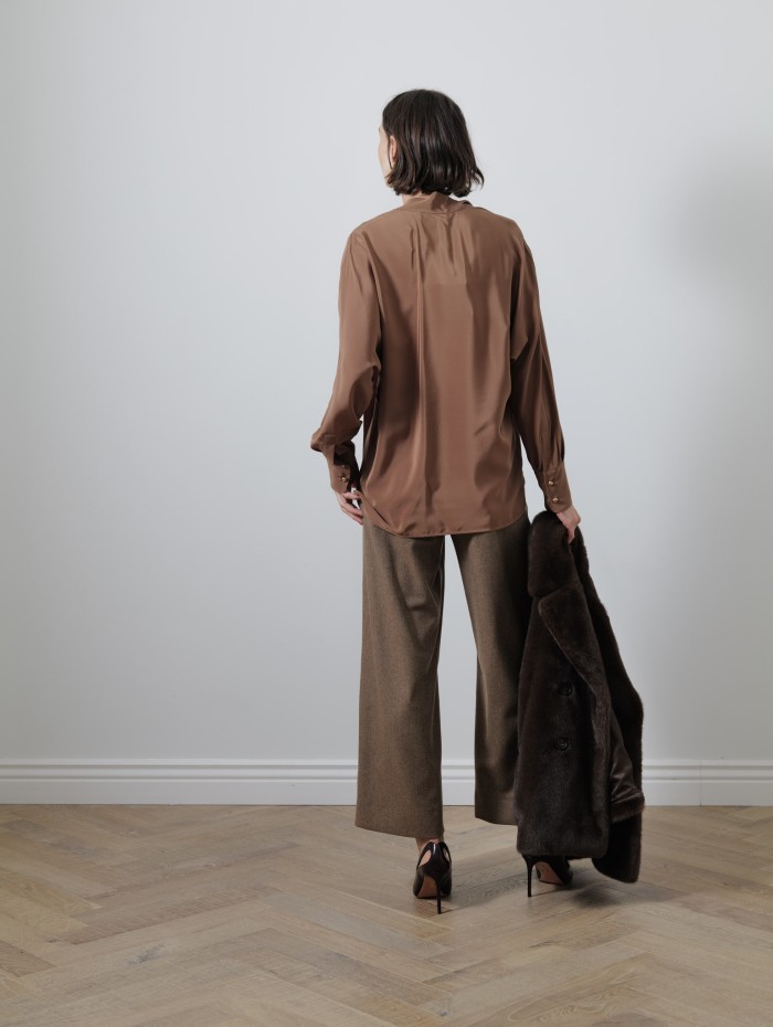 Pantalon tissu saxony - Livio - Max Mara
