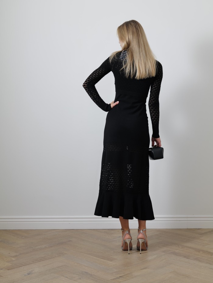 Cardigan - Mailles ajourées - Lanvin