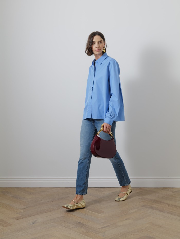 Chemise bleu - Loulou - Andrea Lev