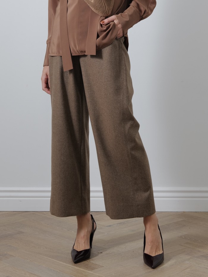 Pantalon tissu saxony - Livio - Max Mara