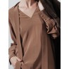 Chemisier avec lavallière - Caco - Max Mara - Mademoiselle Pearl