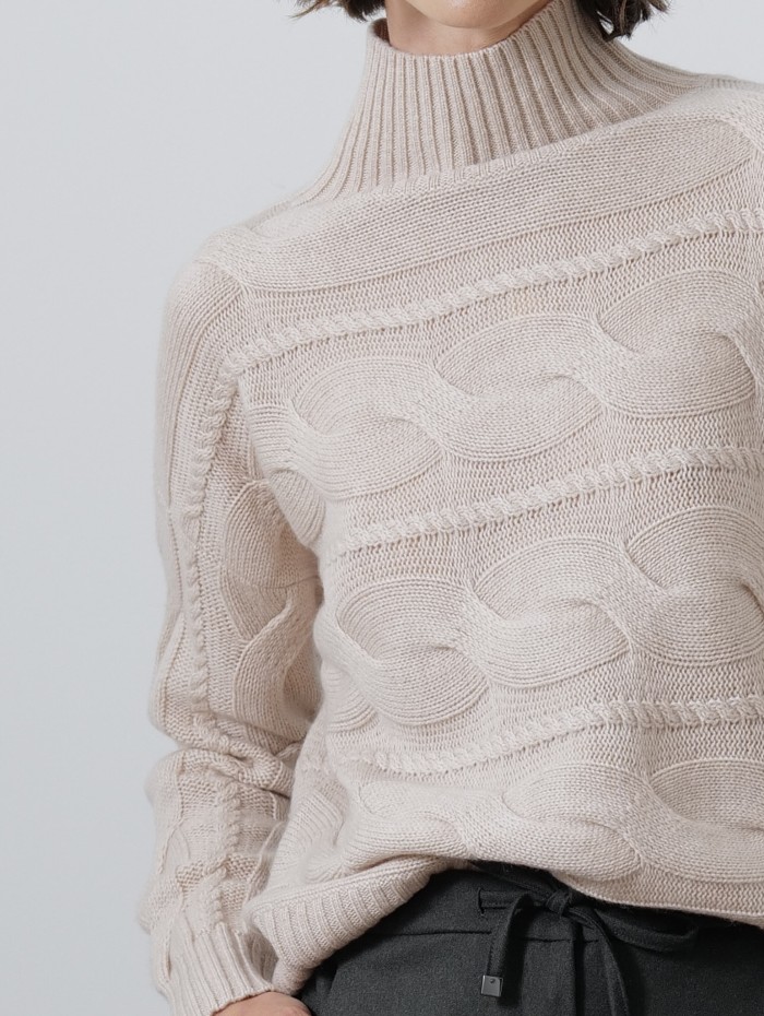 Pull col montant - Vodka - Max Mara - Mademoiselle Pearl
