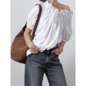 Top en coton blanc - Patou - Mademoiselle Pearl