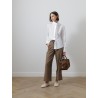 Chemise - Ascot collar - Patou