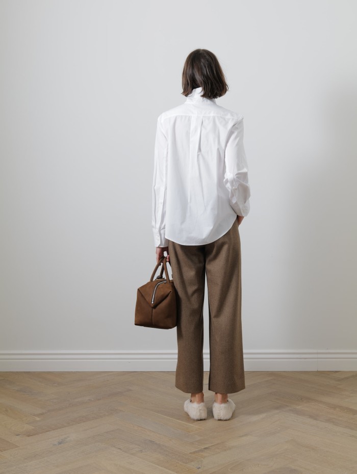 Chemise - Ascot collar - Patou