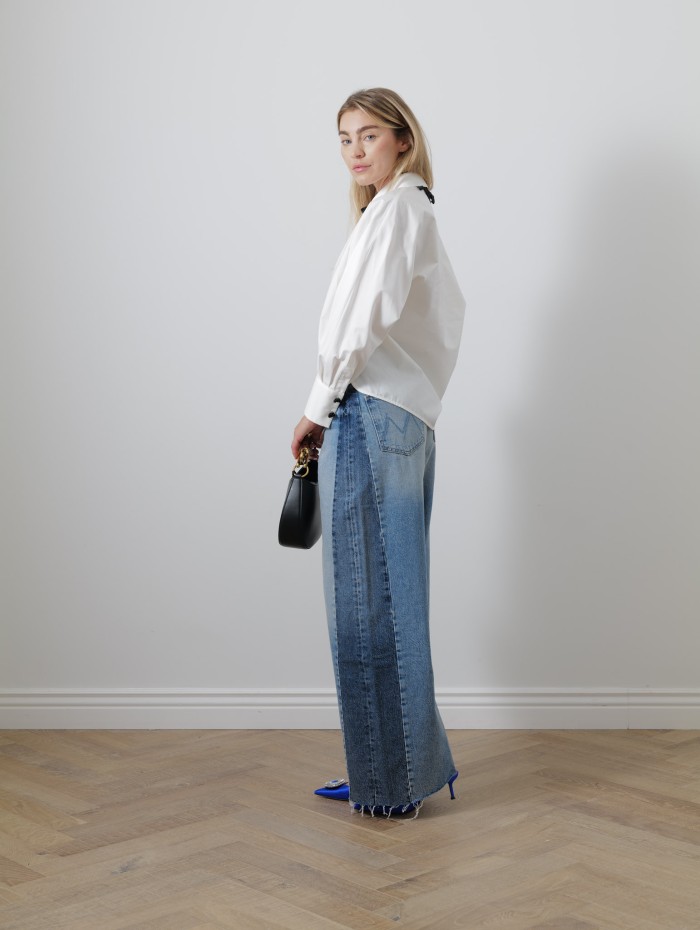 Jean denim - Button sneak fray - Mother