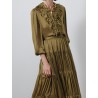 Blouse volants - Rouen silk ruffle front - Ulla johnson