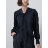 Chemisier avec lavallière - Caco - Max Mara - Mademoiselle Pearl