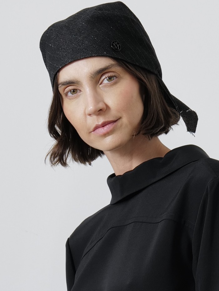 Chapeau - Bella lurex stripe - Maison Michel