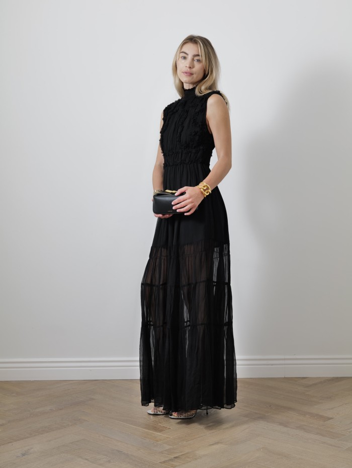 Robe à smocks - Verona silked - Ulla Johnson