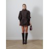 Jupe ballon - Penina silk bubble hem skirt