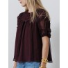 Blouse - Isolda silk smocked - Ulla johnson