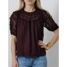 Blouse - Isolda silk smocked - Ulla johnson