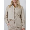 Chemise beige - Boyfriend - Andrea Lev