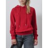 Hoodie à capuche rouge