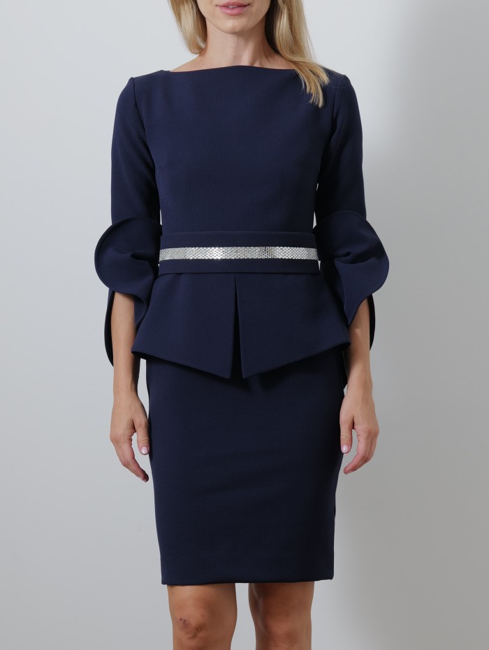 Robe midi - Navy - Safiyaa