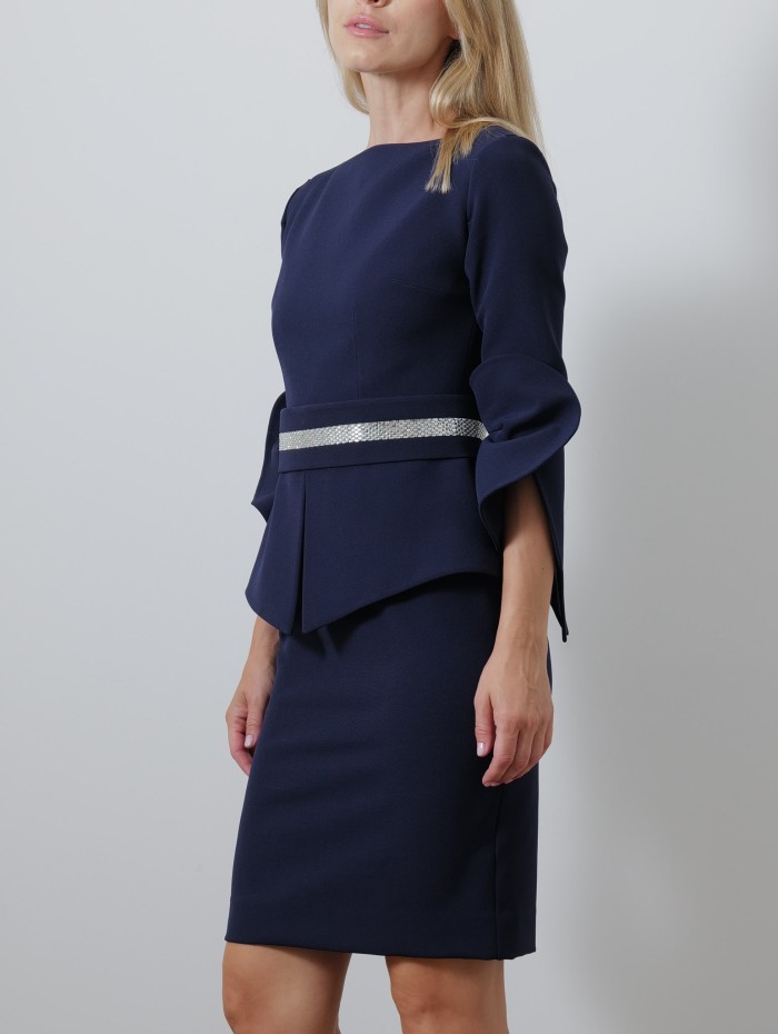 Robe midi - Navy - Safiyaa