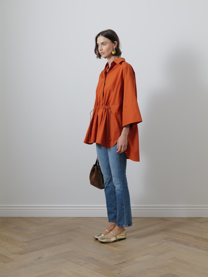 MARCH CHEMISE MC LIEN A LA TAILLE