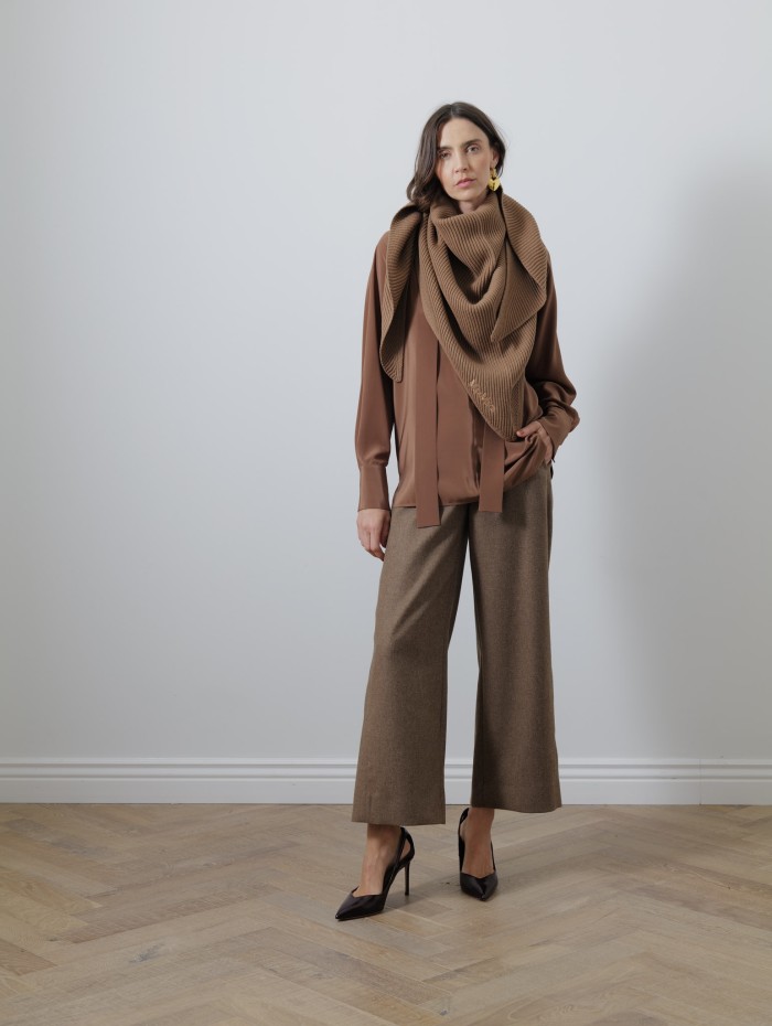 Echarpe camel - Girotta - Max Mara