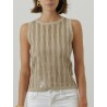 Débardeur à paillettes - Golia - Max Mara - Mademoiselle Pearl
