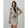 Giambattista Valli - Mini jupe en tweed