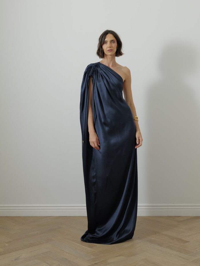 Robe longue - Satin - Maison Rabih Kayrouz