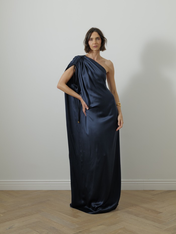 Robe longue - Satin - Maison Rabih Kayrouz