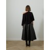 Jupe midi - Cuir - Rohe