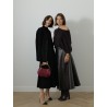 Jupe midi - Cuir - Rohe