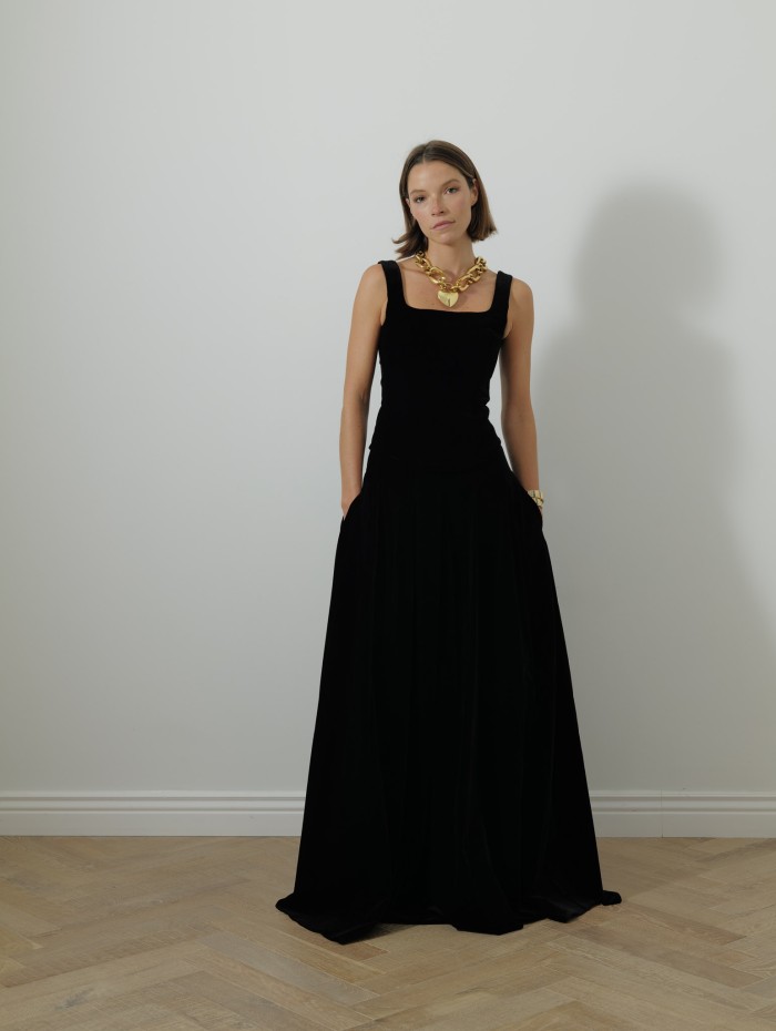 Bustier en velours - Baden - Maxmara